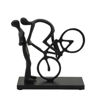 Picture of Metal 10" Cyclists Kissing - Black