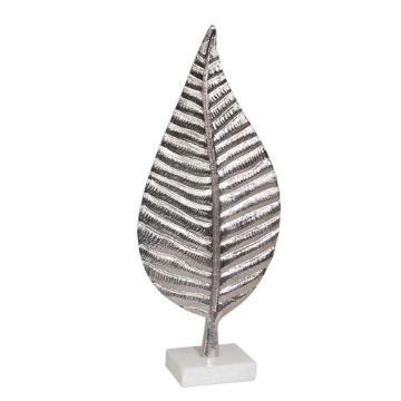 Picture of Leaf 19" Aluminium Decoration - Silver