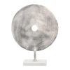 Picture of Disc 21" on a Marble Base - Silver