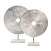 Picture of Disc 21" on a Marble Base - Silver