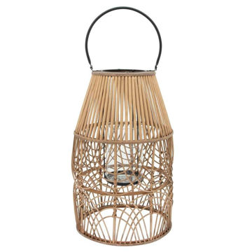 Picture of Wicker 21" Lantern - Natural