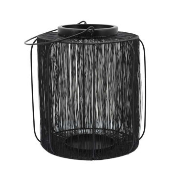 Picture of Metal 13" Wire Lantern - Black