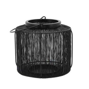 Picture of Metal 10" Wire Lantern - Black