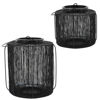 Picture of Metal 10" Wire Lantern - Black