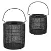 Picture of Metal 10.25" Wire Lantern - Black