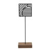 Picture of Abstract 21" Table Decor - Black