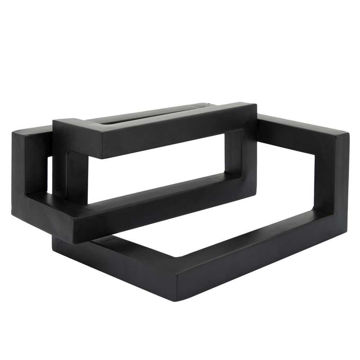 Picture of Geometeric 10" Table Decor - Black