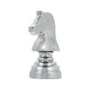 Picture of Metal 9" Horse Chess Piece - Silver