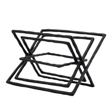 Picture of Metal 11" 5 Square Links - Black