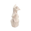 Picture of Ceramic 10" Modern Fox Figurine - White