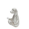 Picture of Polyresin 7" Yoga Dog Figurine - Silver