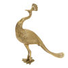 Picture of Metal 16" Peacock Figurine - Gold