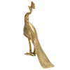 Picture of Metal 16" Peacock Figurine - Gold