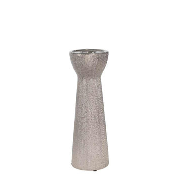Picture of Shimmer 12" Candle Holder - Silver