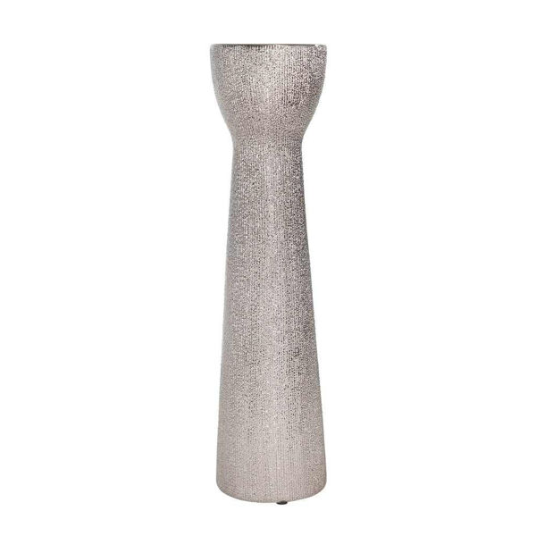 Picture of Shimmer 16" Candle Holder - Silver
