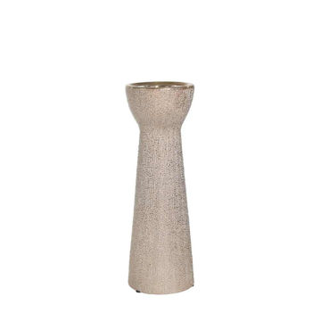 Picture of Shimmer 12" Candle Holder - Champagne