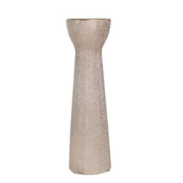 Picture of Shimmer 14" Candle Holder - Champagne