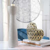 Picture of Shimmer 16" Candle Holder - Champagne