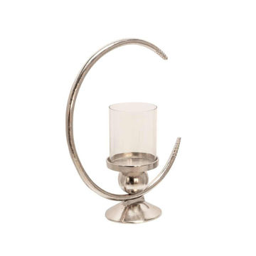 Picture of Luna 19" Candle Holder - Silver