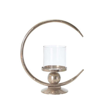 Picture of Luna 17" Candle Holder - Silver