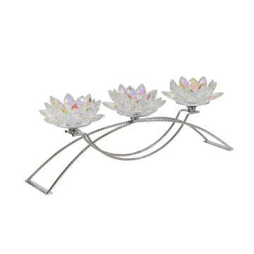 Picture of Lotus 3 Votive Candle Holder - Multi