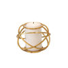 Picture of Orb 6" Candle Holder - Set of 2 - Gold