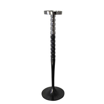 Picture of Kane 28" Pillar Candle Holder - Silver