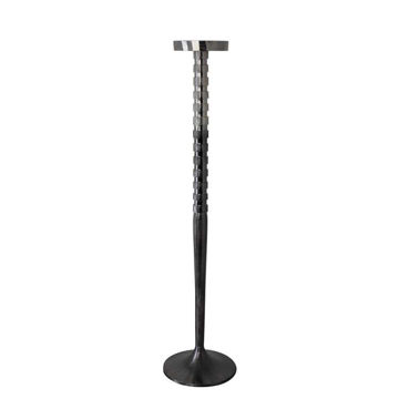 Picture of Kane 35" Pillar Candle Holder - Silver
