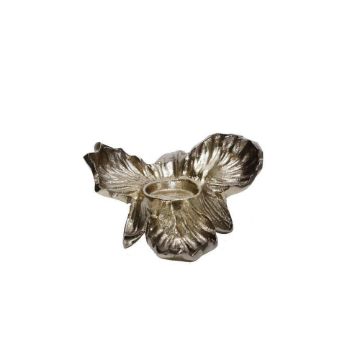 Picture of Orchid 8" Tea Light Candle Holder - Gold