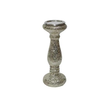 Picture of Glam 12" Crackled Candle Holder