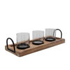 Picture of Yardley 3-Candle Holder 18" Tray