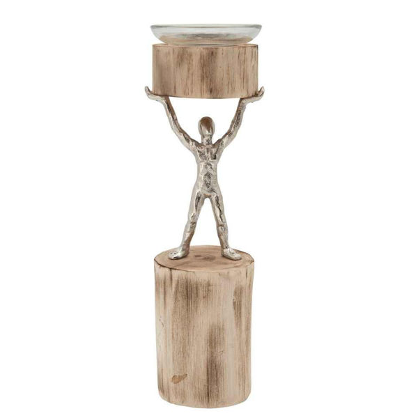 Picture of Strength 14" Candle Holder