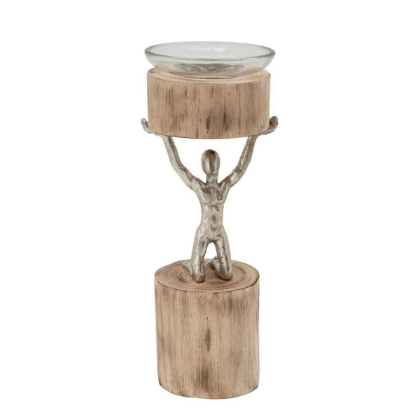 Picture of Strength 12" Candle Holder
