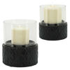Picture of Diamond 6" Candle Holder - Black