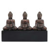 Picture of Mini Buddhas 3-Tealight Candle Holder