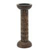 Picture of Ariana 12" Wood Pillar Candle Holder