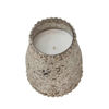Picture of Crackle Glass 15 Oz Wax Candle by Live & Skye - Fresh Chai Scent