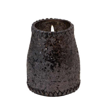 Picture of Crackle Glass 15 Oz Wax Candle by Live & Skye