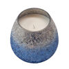 Picture of Ombre Glass 42 Oz Wax Candle by Live & Skye - Blue