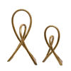 Picture of Loop Ribbon 12.5" Sculpture - Gold
