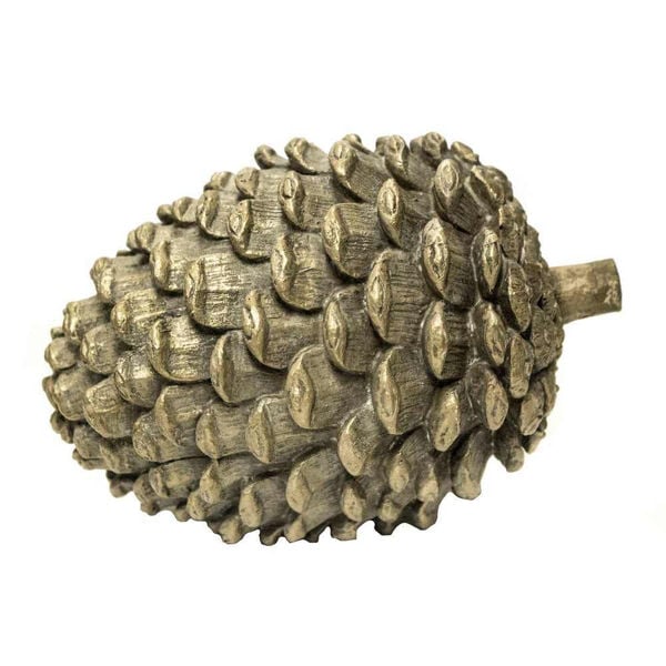 Picture of Faux Wood Pinecone Sculpture