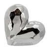 Picture of Ceramic 11.5" Heart Sculpture - Silver