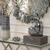 Picture of Ceramic 11.5" Heart Sculpture - Silver