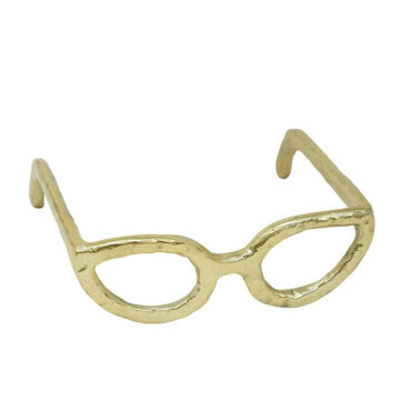 Picture of Glasses Sculpture - Gold