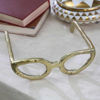 Picture of Glasses Sculpture - Gold