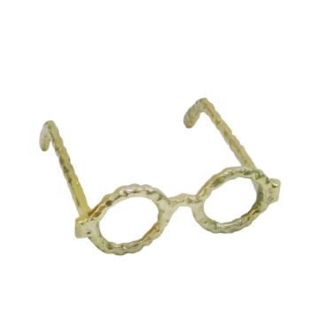 Picture of Aluminum Glasses Sculpture - Gold
