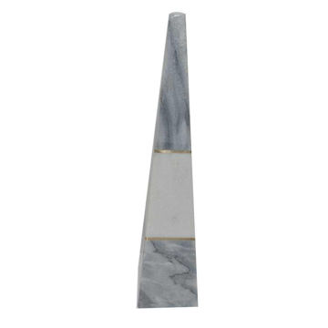Picture of Marble 16" Obelisk Tower - Gray