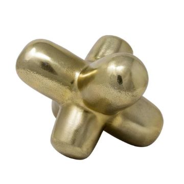 Picture of Metal 8" Geometric Orb - Gold