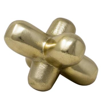Picture of Metal 7" Geometric Orb - Gold