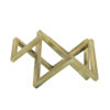 Picture of Metal 15" Geometric Decor - Gold